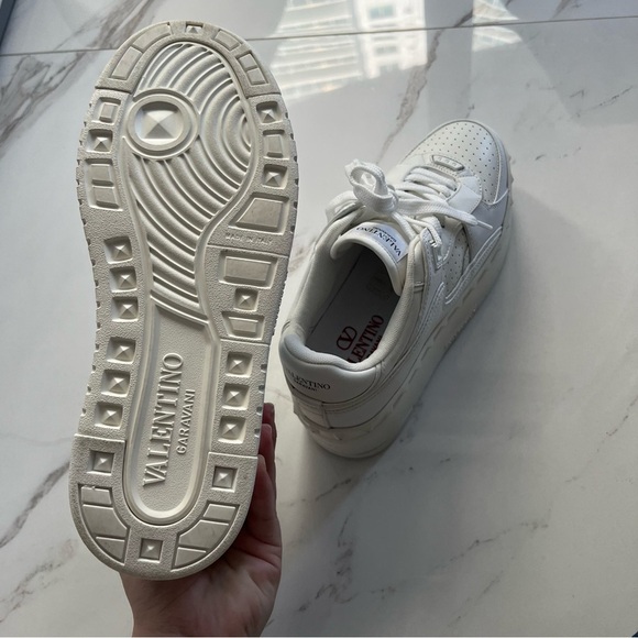 Valentino Garavani Freedots XL leather sneakers- Size 36; Excellent Condition - Picture 10 of 13